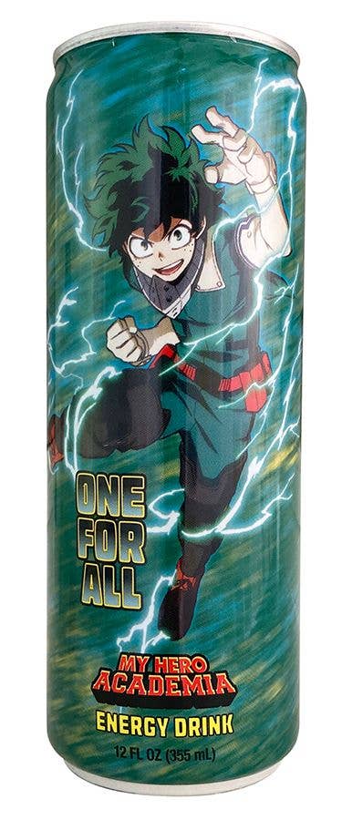 My Hero Academia One For All Energy Drink, 12ct