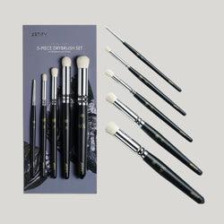 ARTIFY 5 PCS Drybrush Set for Miniature and Model, Expert Series - Black