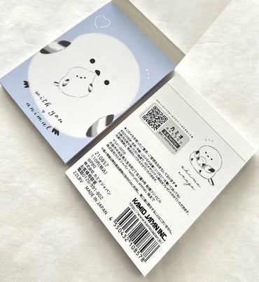 210857 Kamio Sparrow Bird Shima Enaga Mini Notepad-10