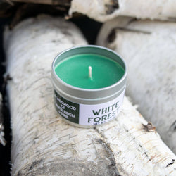 White Forest Gaming Candle: 8oz