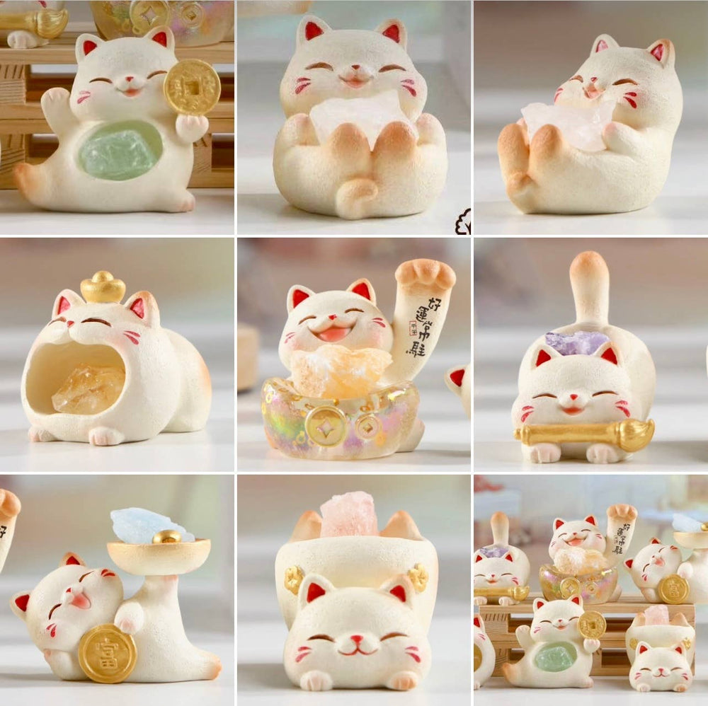 71310 Maneki Lucky Cat Crystal Blind Box