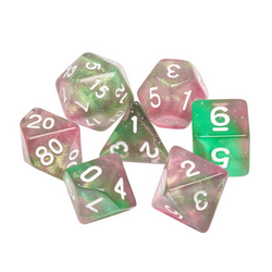 Glow in the Dark Rebirth RPG Dice Set