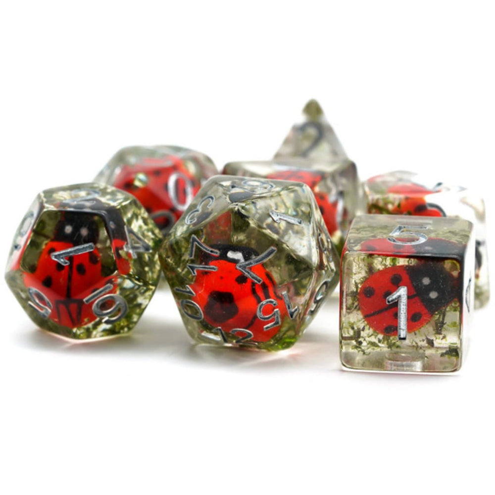 Red Ladybug  RPG Dice Set