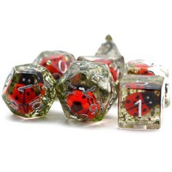Red Ladybug  RPG Dice Set