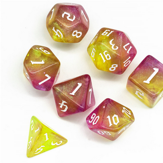 Twilight Elemental RPG Dice Set