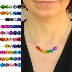 LGBTQ Rainbow Pride Petite Necklace