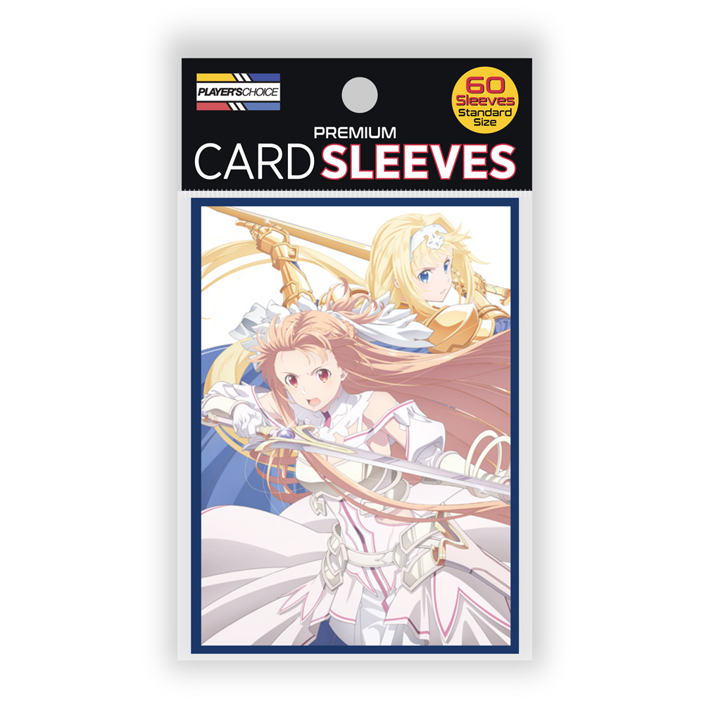 Officially Licensed SAOAlicization YGO Sleeves Alice & Asuna