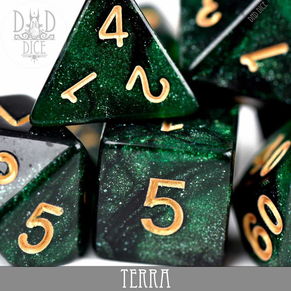 Terra Galaxy 7 or 11: 7 Dice Set