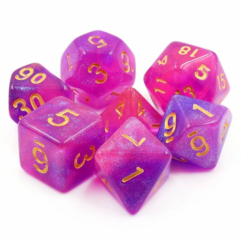 Briar Rose Aurora RPG Dice Set
