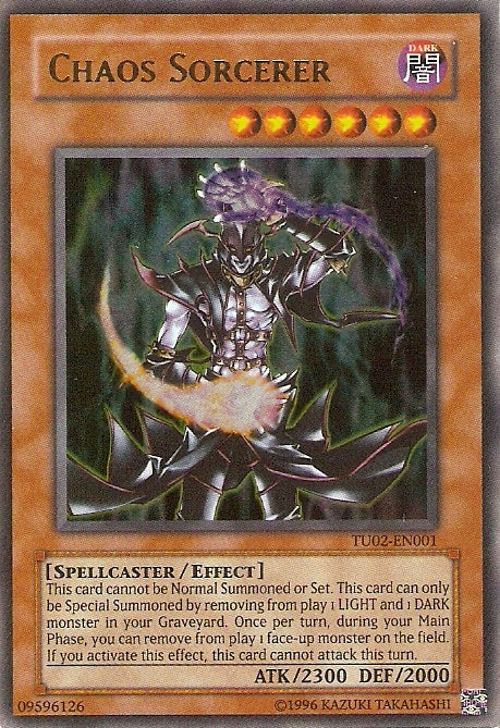 低価格の Chaos Sorcerer Rare Ultra [TU02-EN001] 遊戯王OCG デュエルモンスターズ
