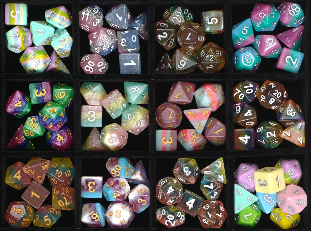 Pride Mystery Dice - Rainbow Themed Dice Sticker & Pin