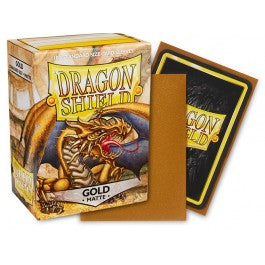 Dragon Shield Standard Matte — Gold (100)