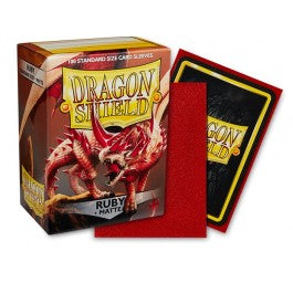Dragon Shield Standard Matte — Ruby (100)