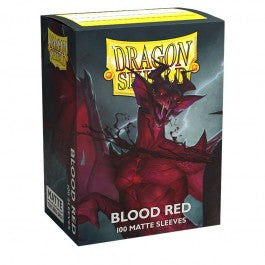 Dragon Shield Standard Matte — Blood Red (100)