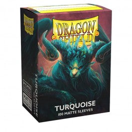 Dragon Shield Standard Matte — Turquoise (100)