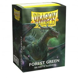 Dragon Shield Standard Matte — Forest Green (100)