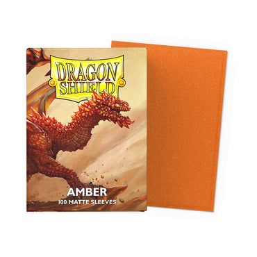 Dragon Shield Standard Matte — Amber (100)
