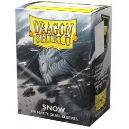 Dragon Shield Standard Dual Matte — Snow (100)