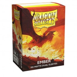 Dragon Shield Standard Dual Matte — Ember (100)