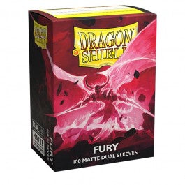 Dragon Shield Standard Dual Matte — Fury (100)