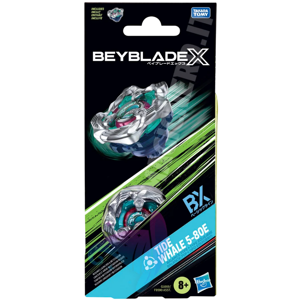 Beyblade X: Booster Pack - BX: Tide Whale 5-80E