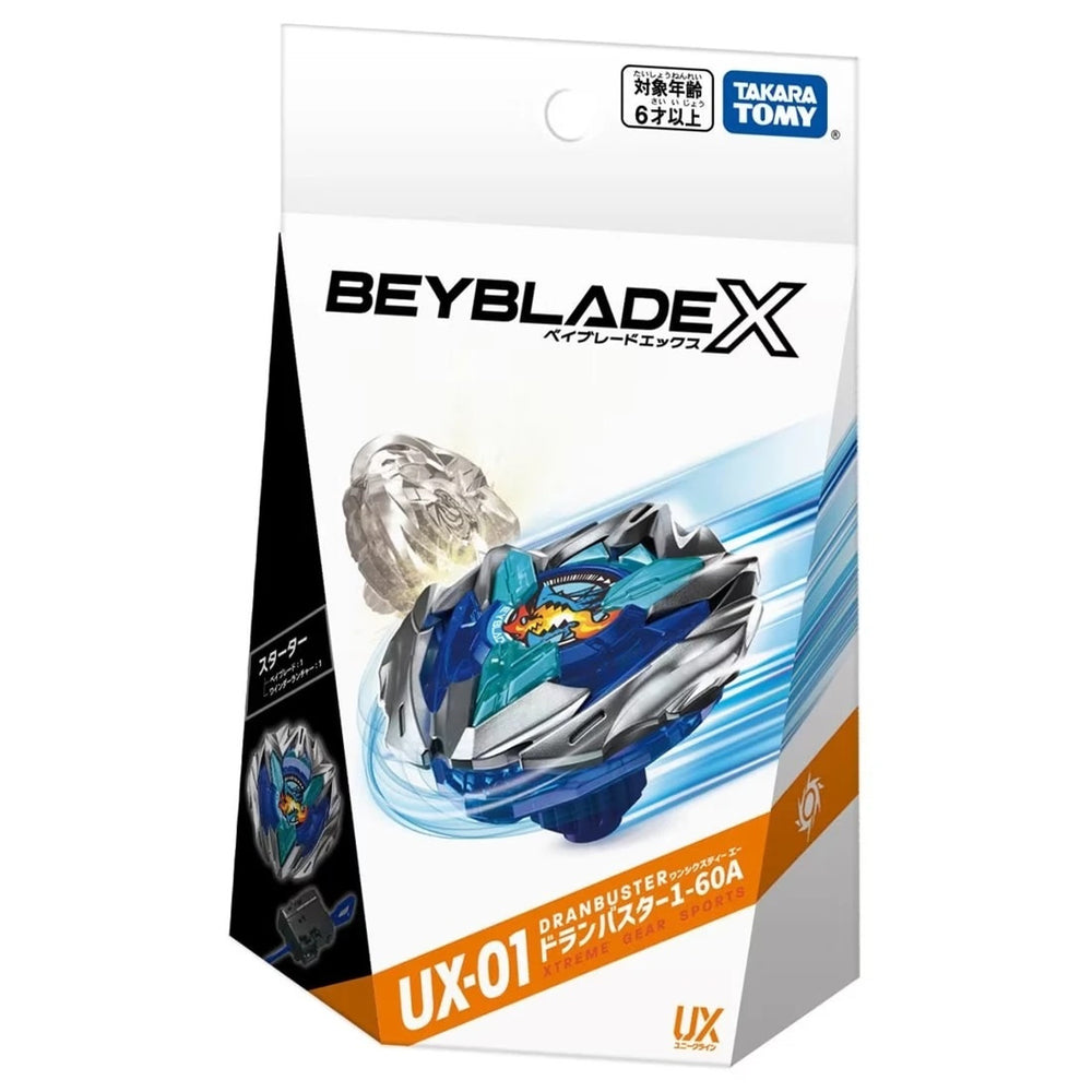 Takara Tomy Beyblade X UX-01 Starter Dran Buster 1-60A
