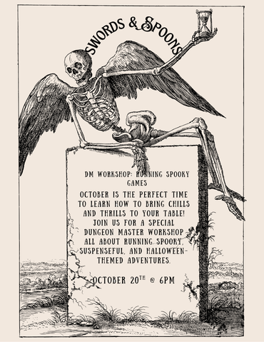 D&D DMing Workshop Oct. 20: Running Spooky Games