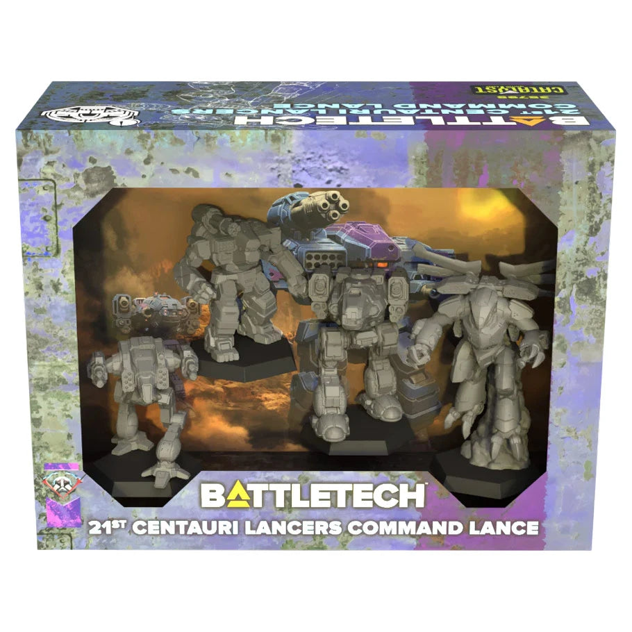 BattleTech Mercenaries Force Pack — 21st Centauri Lancers Command Lance