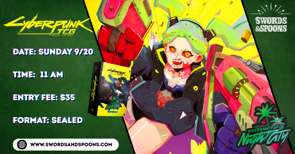 Cyberpunk TCG Launch Tournament