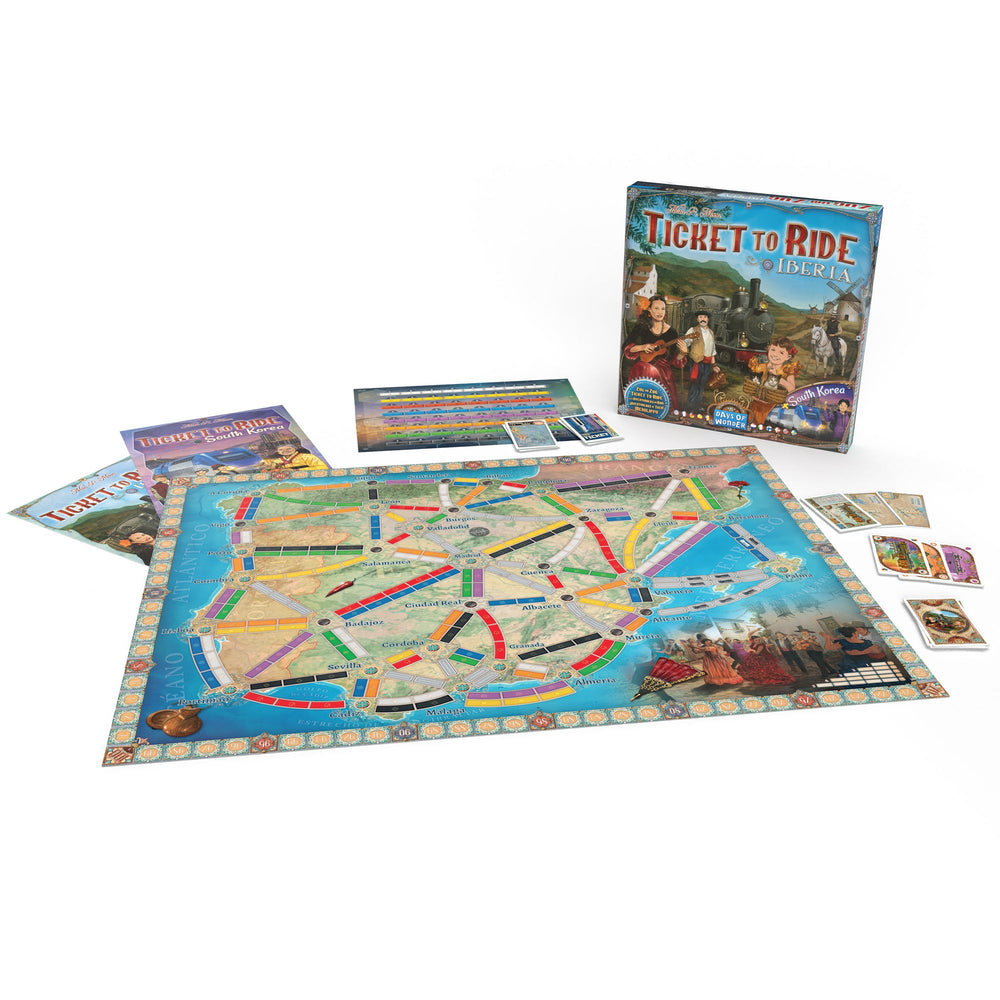 Ticket to Ride — Iberia & South Korea