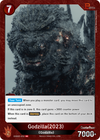 Godzilla Card Game-October 13th