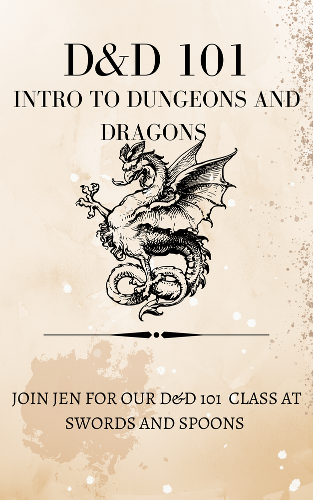 D&D 101 - Intro to D&D June 16th, 2026