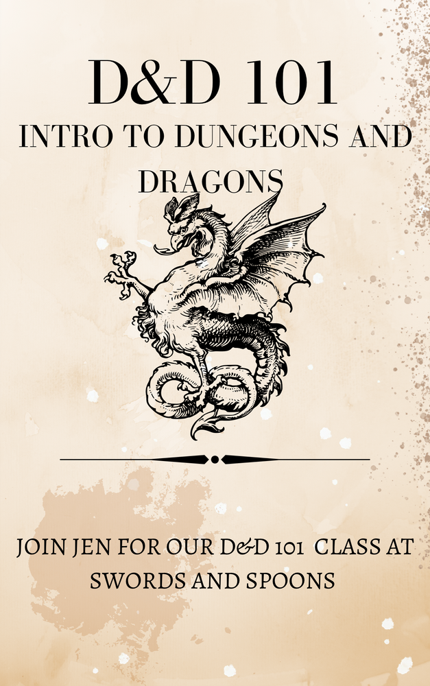 D&D 101 - Intro to D&D September 7th, 2026