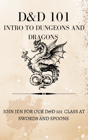 D&D 101 - Intro to D&D September 7th, 2026