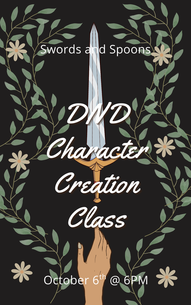 D&D Character Creation Class - October 6th