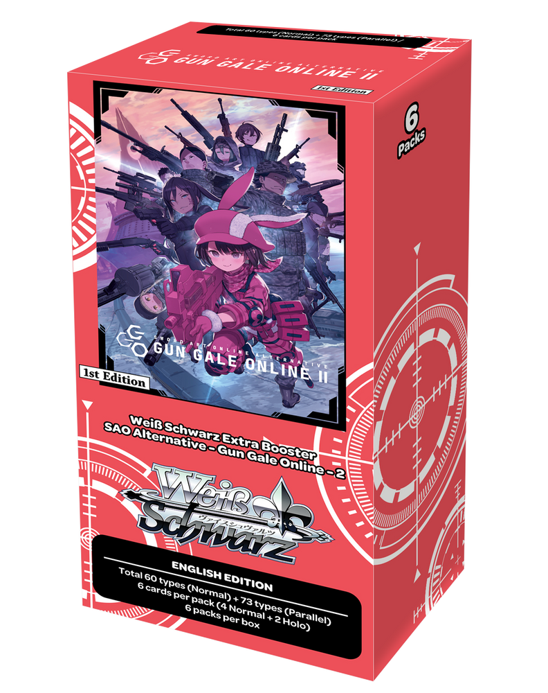 Weiss Schwarz Gun Gale Online II Extra Booster