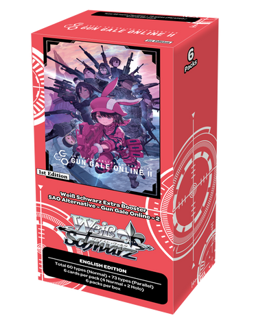 Weiss Schwarz Gun Gale Online II Extra Booster