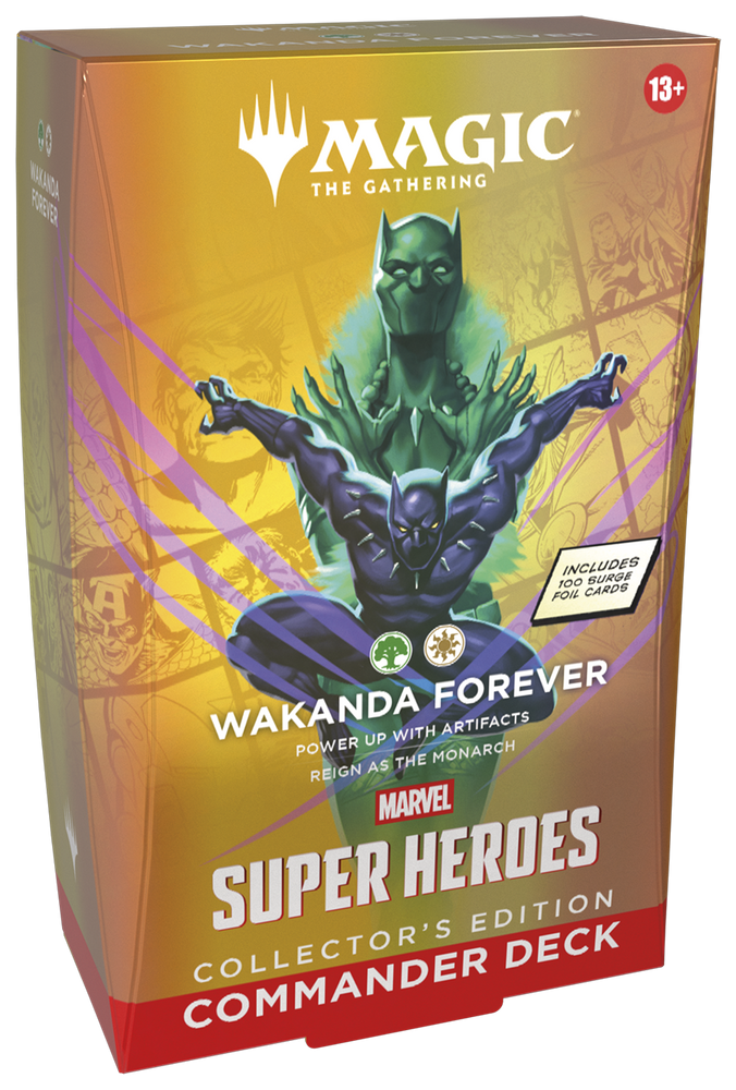 Magic The Gathering - Marvel Super Heroes Collector Commander Deck: Wakanda Forever