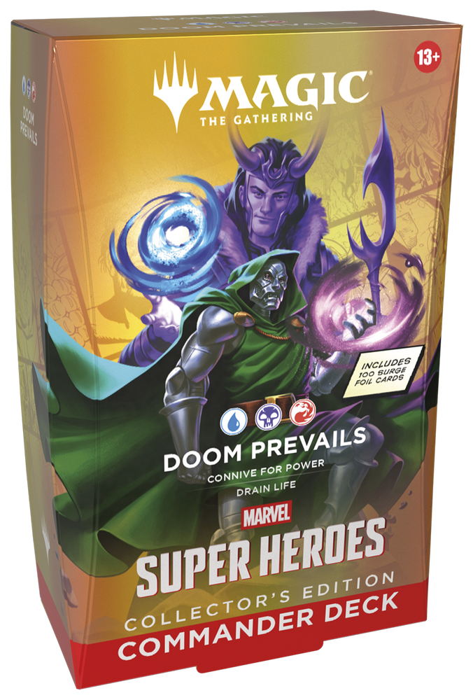 Magic The Gathering - Marvel Super Heroes Collector Commander Deck: Doom Prevails