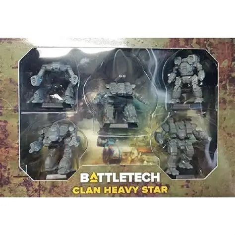 BattleTech Miniatures Pack - Clan Heavy Star