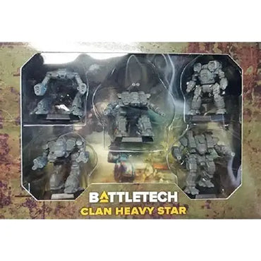 BattleTech Miniatures Pack - Clan Heavy Star
