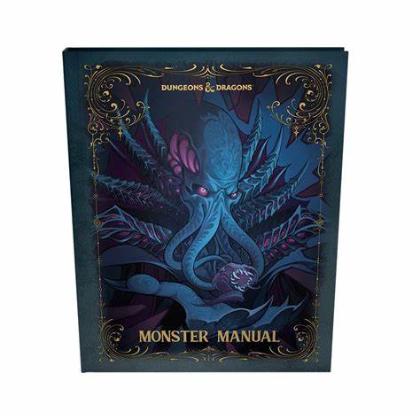Dungeons & Dragons 2024 Monster Manual Alt Cover