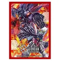 Gundam TCG Official Sleeves - Shining Gundam vs Master Gundam