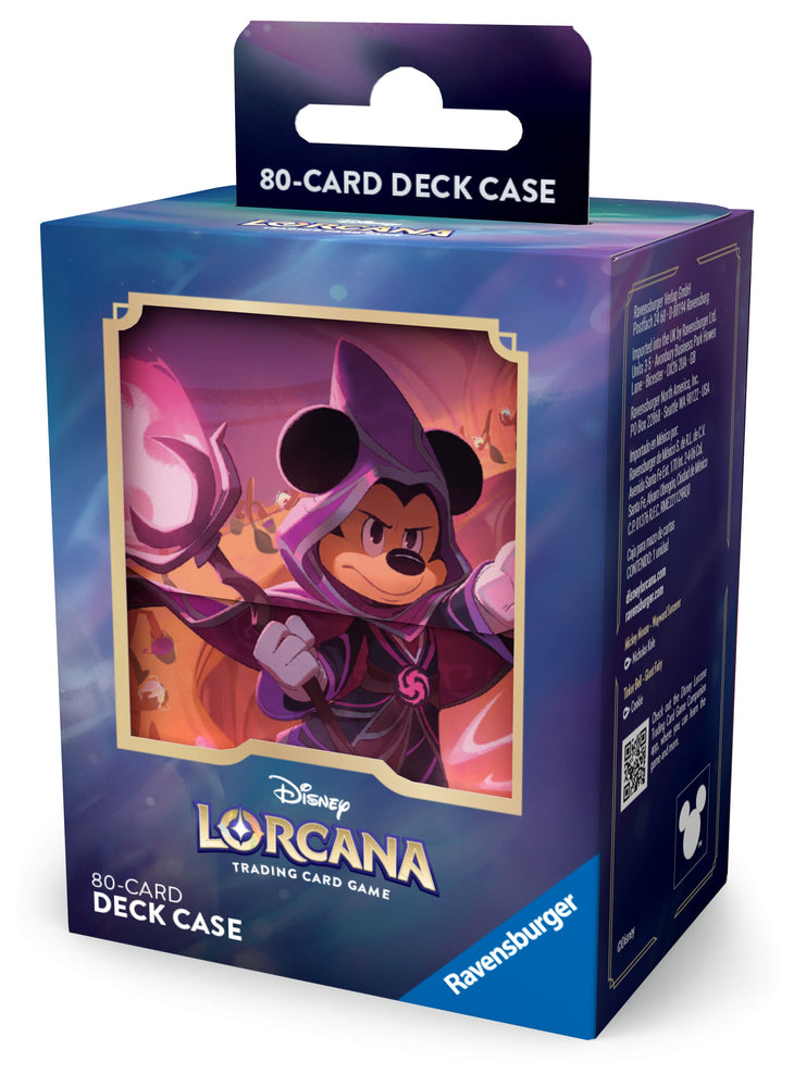 Lorcana Deck Box - Mickey Mouse, Wayward Sorcerer