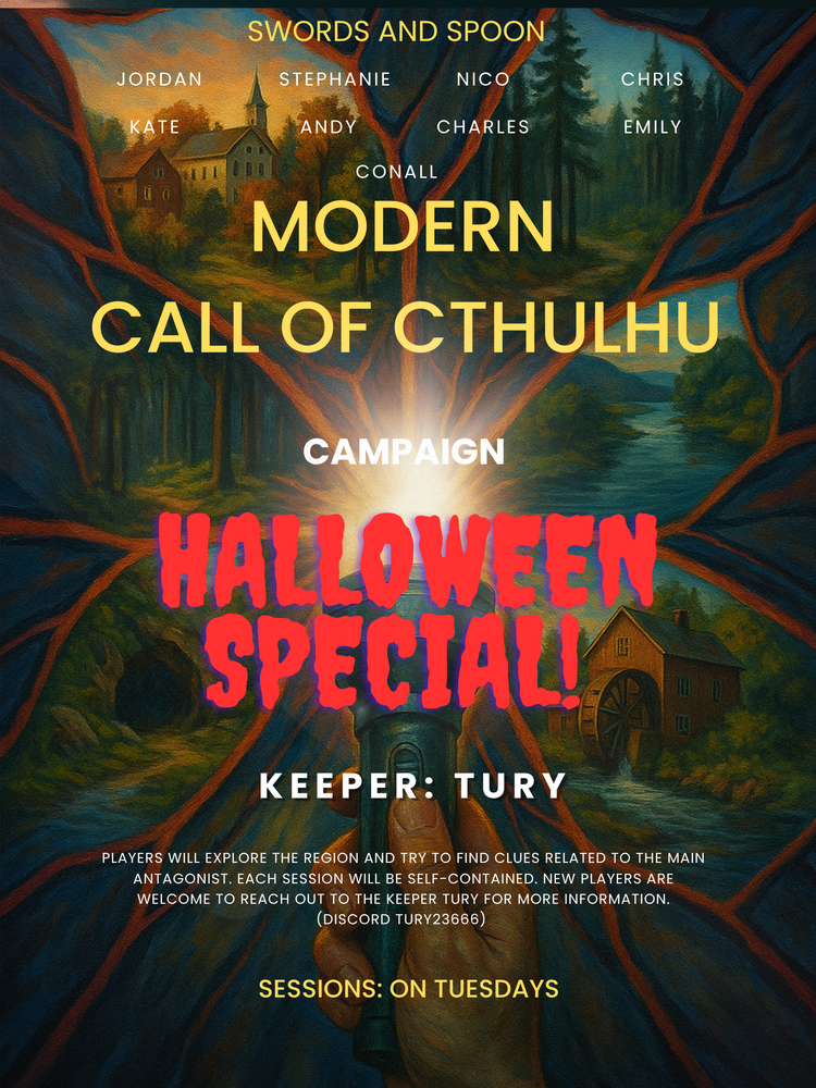 Call of Cthulhu October 27th Halloween Special