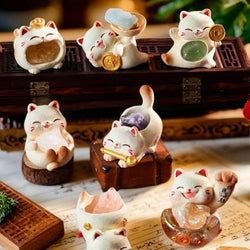 71310 Maneki Lucky Cat Crystal Blind Box