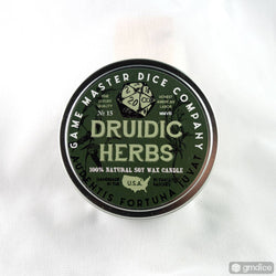 Druidic Herbs Gaming Candle: 8oz