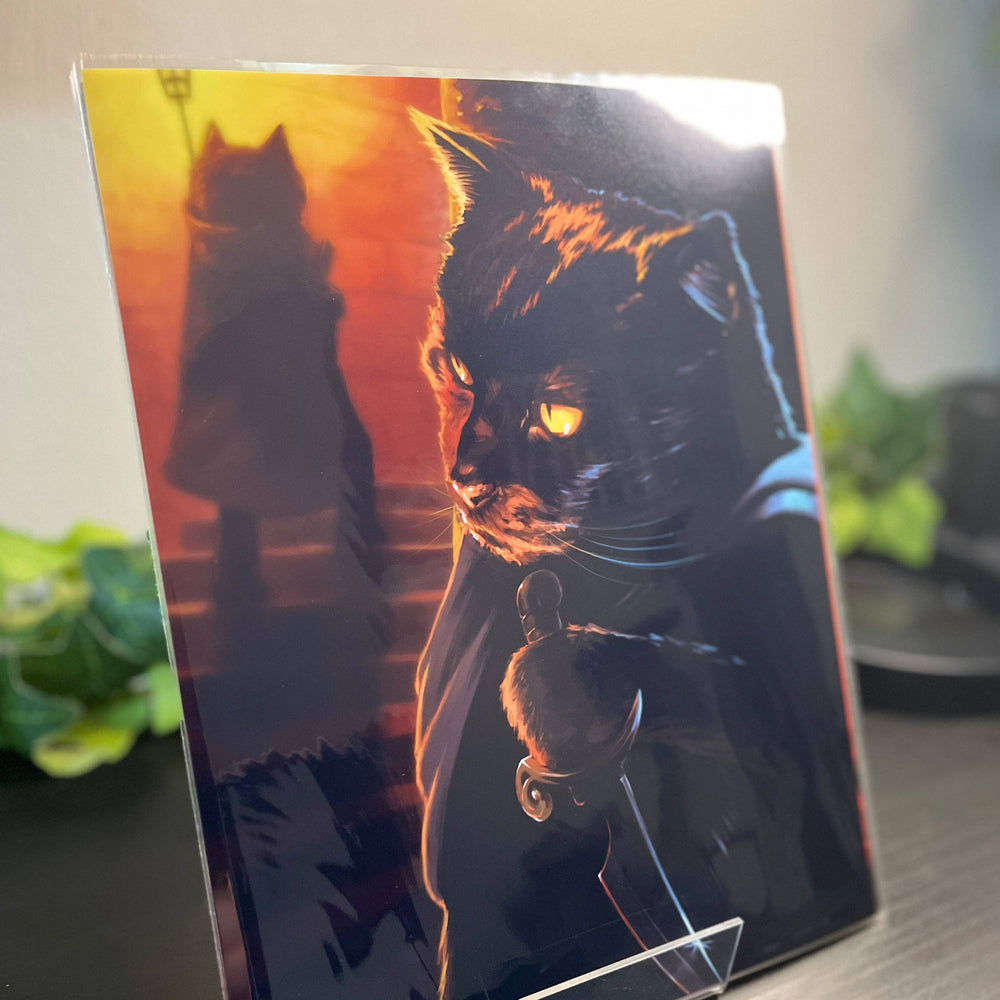 Rogue Cat Prints - Assassin: 8.5 x 11" Print