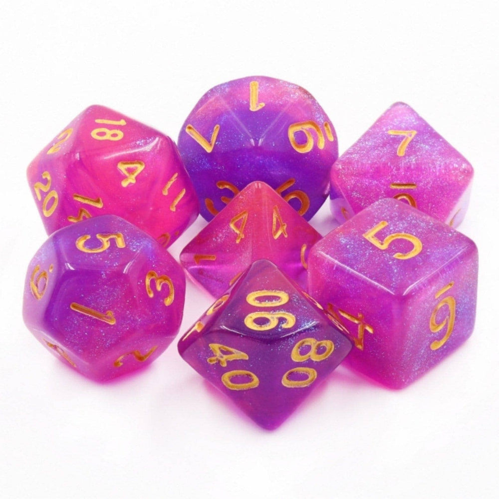 Briar Rose Aurora RPG Dice Set