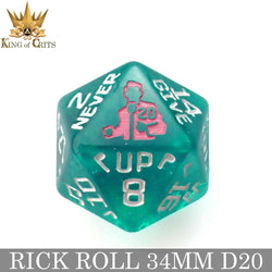 Rick Rolled - 34mm D20